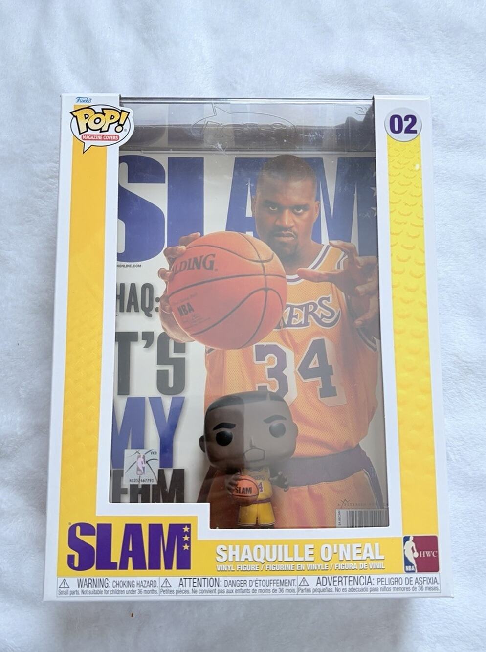 Funko Pop! Magazine Covers Shaquille O'Neal Lakers SLAM NBA